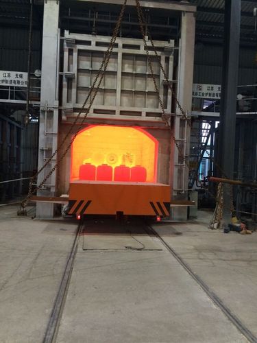 凤谷工业炉 节能减排环保蓄热式台车热处理加热炉